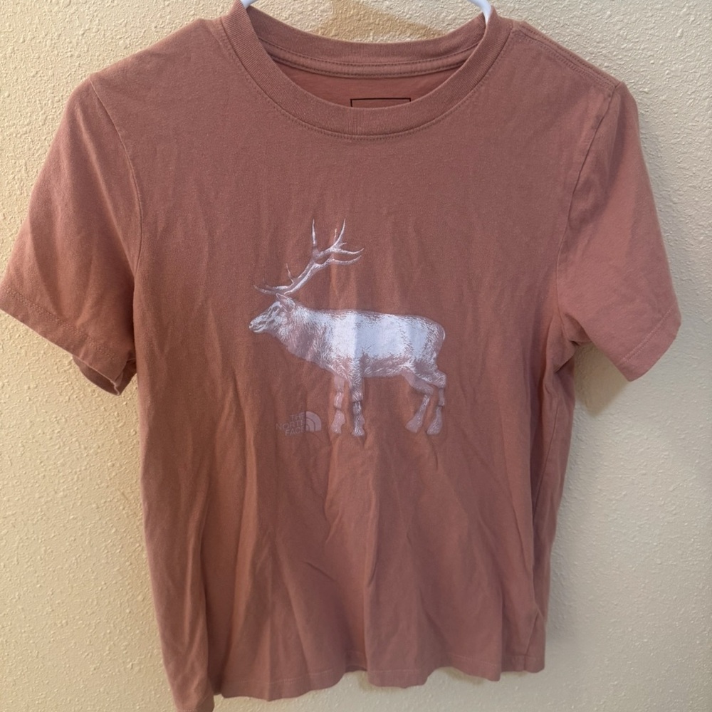 The North Face Tan Logo T-Shirt